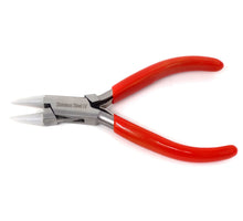Load image into Gallery viewer, Round Nose Nylon Jaws Jewelry Making Pliers 4.5" with Removable Caps Professional Repair Stainless Steel Tool with Cushion Grip for Handmade DIY Craft