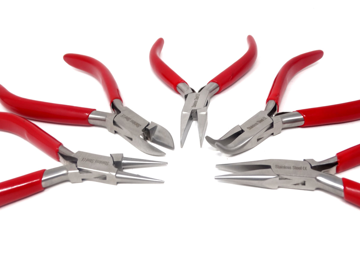 Long Nose Jewelers Stainless Steel Chain Pliers (S8919)