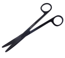 Load image into Gallery viewer, Multipurpose Scissors Stainless Steel Shears 6.75" for Office Home School Craft Supplies, Straight Sharp Blades, Black Fluoride Coated