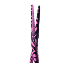 Load image into Gallery viewer, Pink Zebra Coated Full Pattern Mosquito Hemostat Forceps 5.5" Straight