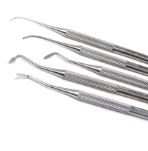 Load image into Gallery viewer, 5 Pcs PK Thomas Set for Wax Modelling Carvers Double Ended Stainless Steel Dental Instruments