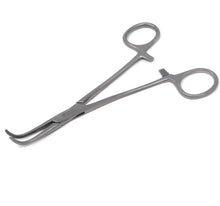 Load image into Gallery viewer, Full Curved 90 Degree Angled Hemostat 6", Stainless Steel