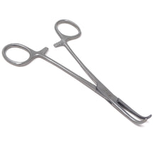 Load image into Gallery viewer, Full Curved 90 Degree Angled Hemostat 6", Stainless Steel