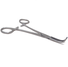 Load image into Gallery viewer, Full Curved 90 Degree Angled Hemostat 6", Stainless Steel