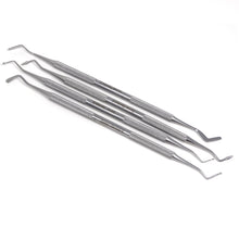 Load image into Gallery viewer, 4 Pcs Dental Composite Plastic Filling Restorative Double Ended Stainless Steel Instruments