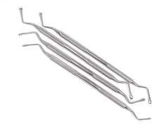 Load image into Gallery viewer, 4 Pcs Lucas Bone Surgical Curettes for Tooth Socket Cyst Removal Double Ended Stainless Steel Instruments