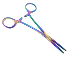 Load image into Gallery viewer, Multi Color Kelly Hemostat Forceps 5.5" Straight