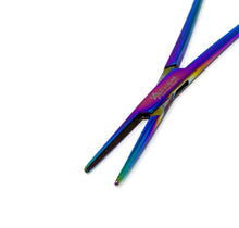 Load image into Gallery viewer, Multi Color Rainbow Mosquito Hemostat Forceps 5" (12.7cm) Straight