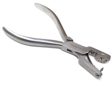 Load image into Gallery viewer, Manual Hole Puncher Pliers with Multi Hole Sizes For Belts Craft Projects Leather DIY Projects, 6.5" Long