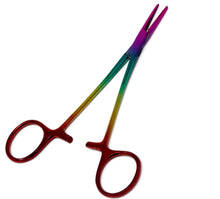 Load image into Gallery viewer, Hemostat Forceps 5.5" (14cm) Straight Serrated Jaws, Stainless Steel, LAVA Pattern