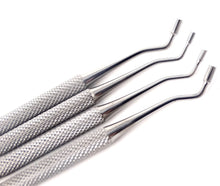 Load image into Gallery viewer, 4 Pcs Amalgam Pluggers Double Ended Dental Composite Filling Restorative Stainless Steel Instruments