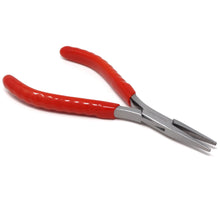 Load image into Gallery viewer, Jewelry Making Pliers Slim Flat Nose Professional Repair Stainless Steel Tool with Cushion Grip for Handmade DIY Craft