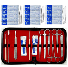 Load image into Gallery viewer, 30 Pcs Anatomy Dissecting Tools Set With Carrying Case for Biology Students