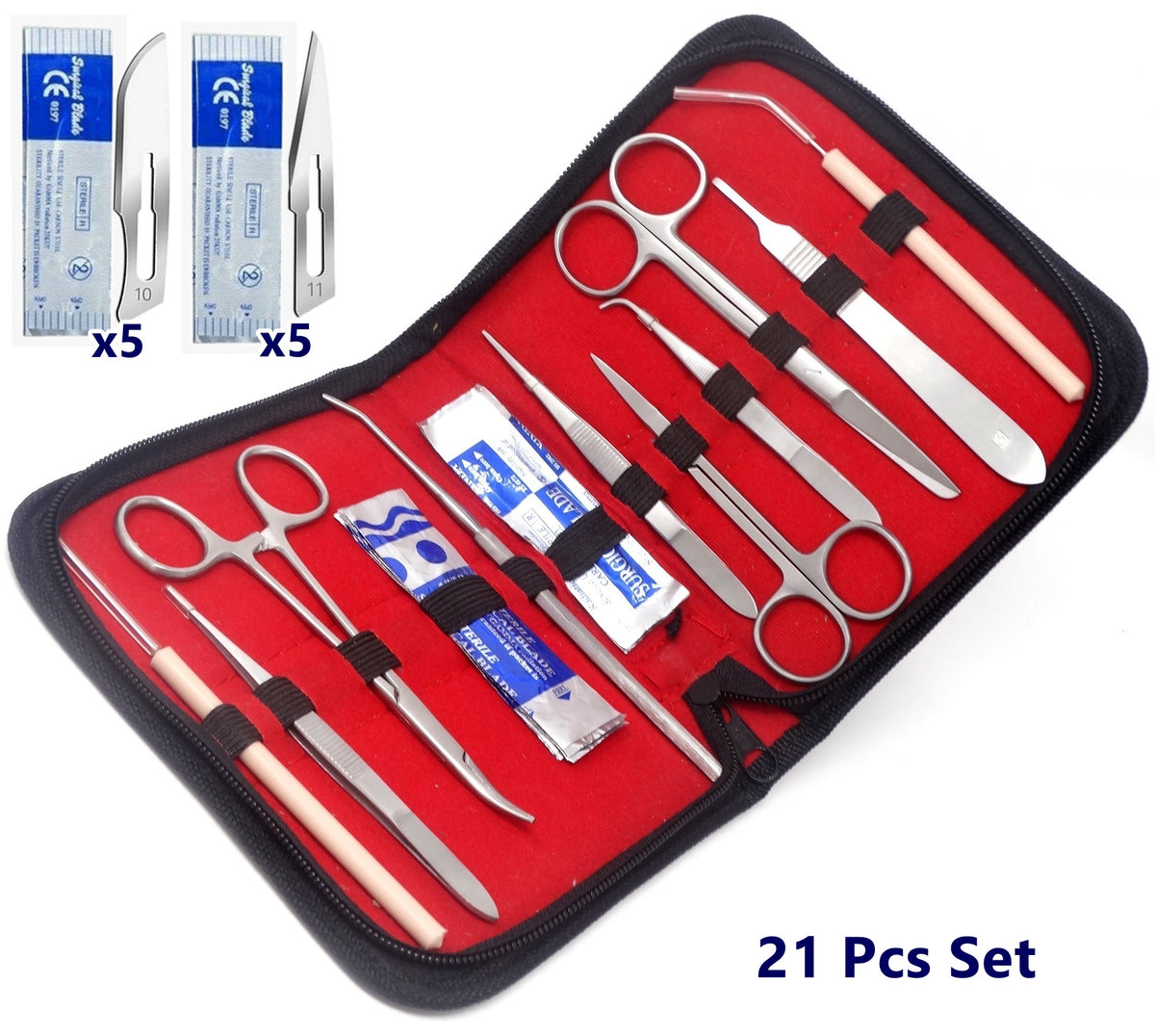 54 Pieces/Set Jewelry Making Tools Kit Pliers Scissors Tweezers for Beading Crafting with Case
