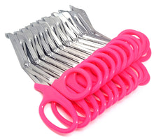 Load image into Gallery viewer, 12/Pack Pink Handle Trauma Shears 7.25" Stainless Steel Scissors for Paramedics, EMT, Nurses, Firefighters + More