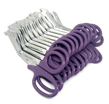 Load image into Gallery viewer, 12/Pack Purple Handle Trauma Shears 7.25" Stainless Steel Scissors for Paramedics, EMT, Nurses, Firefighters + More