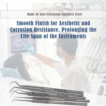 Load image into Gallery viewer, 6 Pcs Assorted Dental Floss Picks Tartar Removers Plaque Scaler for Personal Use Teeth Cleaning Oral Care Kit