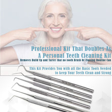 Load image into Gallery viewer, 6 Pcs Assorted Dental Floss Picks Tartar Removers Plaque Scaler for Personal Use Teeth Cleaning Oral Care Kit