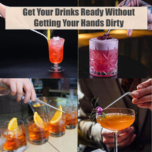 Load image into Gallery viewer, Kitchen Tweezers Stainless Steel Food Tongs Angled Serrated Tips 12" Large Tweezers for Commercial & Home Kitchen Use