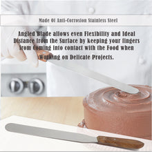 Load image into Gallery viewer, Stainless Steel Spatula Kitchen Utensil Chefs Knives Baking Tool - 10" Polished Blade, Wood Handle