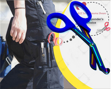 Load image into Gallery viewer, Set of 6 Pcs Trauma Paramedic ENT Shears With Multi Color Stainless Steel Blades