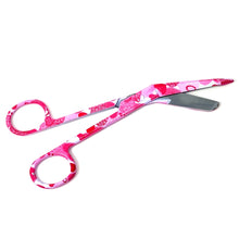 Load image into Gallery viewer, Stainless Steel 5.5" Bandage Lister Scissors for Nurses & Students Gift, Pink Hearts