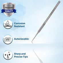Load image into Gallery viewer, Professional Dental Probe #90, Right Angle, Stainless Steel, 5.5 inch
