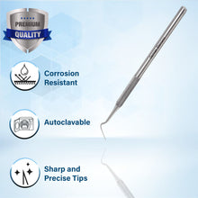 Load image into Gallery viewer, Root Canal Spreader Micro Fine Point Half Curved Probe D11, 5.5"