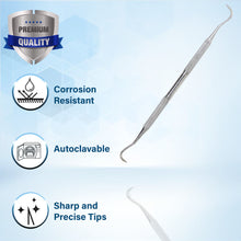 Load image into Gallery viewer, Scaler H6/H7 Double Ended Oral Hygiene Care Stainless Steel Dental Tool