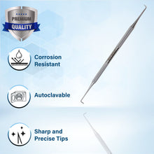 Load image into Gallery viewer, Double Ended Morse Scaler Oral Hygiene Care Stainless Steel Dental Tool