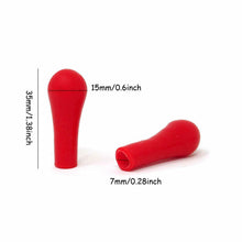 Load image into Gallery viewer, 1ml Glass Scale Line Dropper Pipette Lab Dropper Dropping Pipet Blue Rubber Head Pipettors