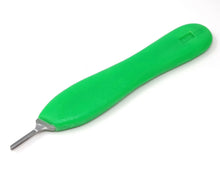 Load image into Gallery viewer, Scalpel Handle #5 , Plastic Grip Handle with Stainless Steel Tip (Fits Size 10-16 Scalpel Blades)