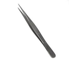 Load image into Gallery viewer, Dissecting Tweezers 5.5" Fine Point with Straight Serrated Strong Tips Jaws