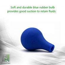 Load image into Gallery viewer, 3ml Glass Scale Line Dropper Pipette Lab Dropper Dropping Pipet Blue Rubber Head Pipettors