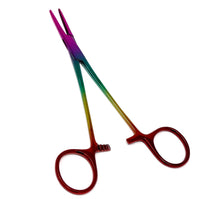 Load image into Gallery viewer, Hemostat Forceps 5.5" (14cm) Straight Serrated Jaws, Stainless Steel, LAVA Pattern