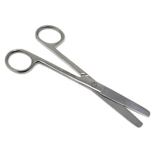 Load image into Gallery viewer, Lab Dissecting Scissors, Blunt/Blunt. 5.5", Straight, Stainless Steel
