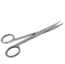 Load image into Gallery viewer, Lab Dissecting Scissors, Sharp/Sharp, 6.5", Curved, Stainless Steel
