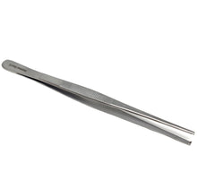 Load image into Gallery viewer, Dissecting Tissue 1x2 Rat Tooth Blunt Thumb Forceps Tweezers 8&quot;
