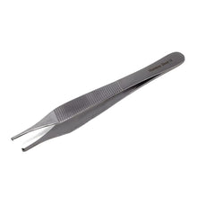 Load image into Gallery viewer, Adson Toothed Kocher Tissue Dissecting Forceps, 1x2 Teeth, 4.75", Stainless Steel
