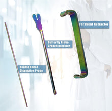 Load image into Gallery viewer, 24 Pcs Advanced Dissecting Kit Stainless Steel Instruments w/ Farabeuf Retractor with Zippered Case
