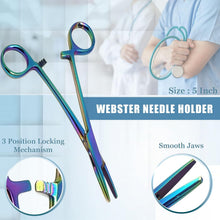 Load image into Gallery viewer, 24 Pcs Advanced Dissecting Kit Stainless Steel Instruments w/ Farabeuf Retractor with Zippered Case
