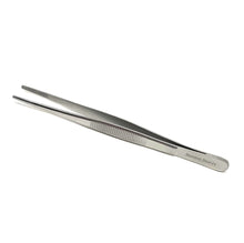 Load image into Gallery viewer, Dissecting Thumb Forceps Tweezers 5&quot; (12.7 cm), Blunt Serrated Tips
