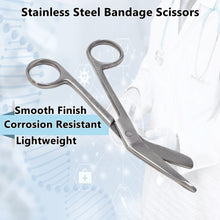 Load image into Gallery viewer, Left Handed Gauze Scissors 5.5" With Round Safe Blade Tip Design, Stainless Steel

