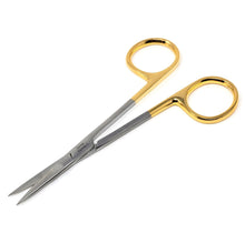 Load image into Gallery viewer, TC Dissecting Iris Sharp Fine Point Scissors, 4.5", Straight
