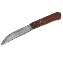 Load image into Gallery viewer, Wooden handle Plaster Alignate Knife #9R, Stainless Steel
