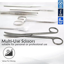 Load image into Gallery viewer, Mayo Dissecting Blunt Scissors 6.75", Curved, Stainless Steel
