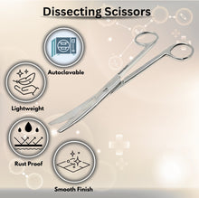 Load image into Gallery viewer, Mayo Dissecting Blunt Scissors 6.75", Curved, Stainless Steel

