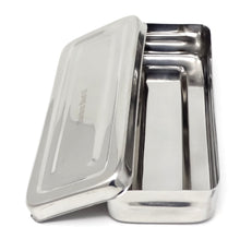 Load image into Gallery viewer, Stainless Steel Medical Sterilizer Box Instrument Organizer Storage Bin with Lid - 8L x 4W x 2H
