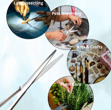 Load image into Gallery viewer, Metzenbaum Lab Dissecting Scissors, 5.75", Straight Blades, Stainless Steel
