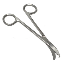 Load image into Gallery viewer, Northbent Suture Stitch Scissors 5.5" with Curved One Hook Blade, Stainless Steel

